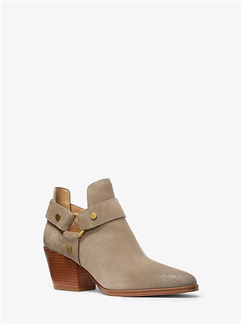 michael michael kors pamela suede ankle boot|Michael Michael Kors Pamela Booties .